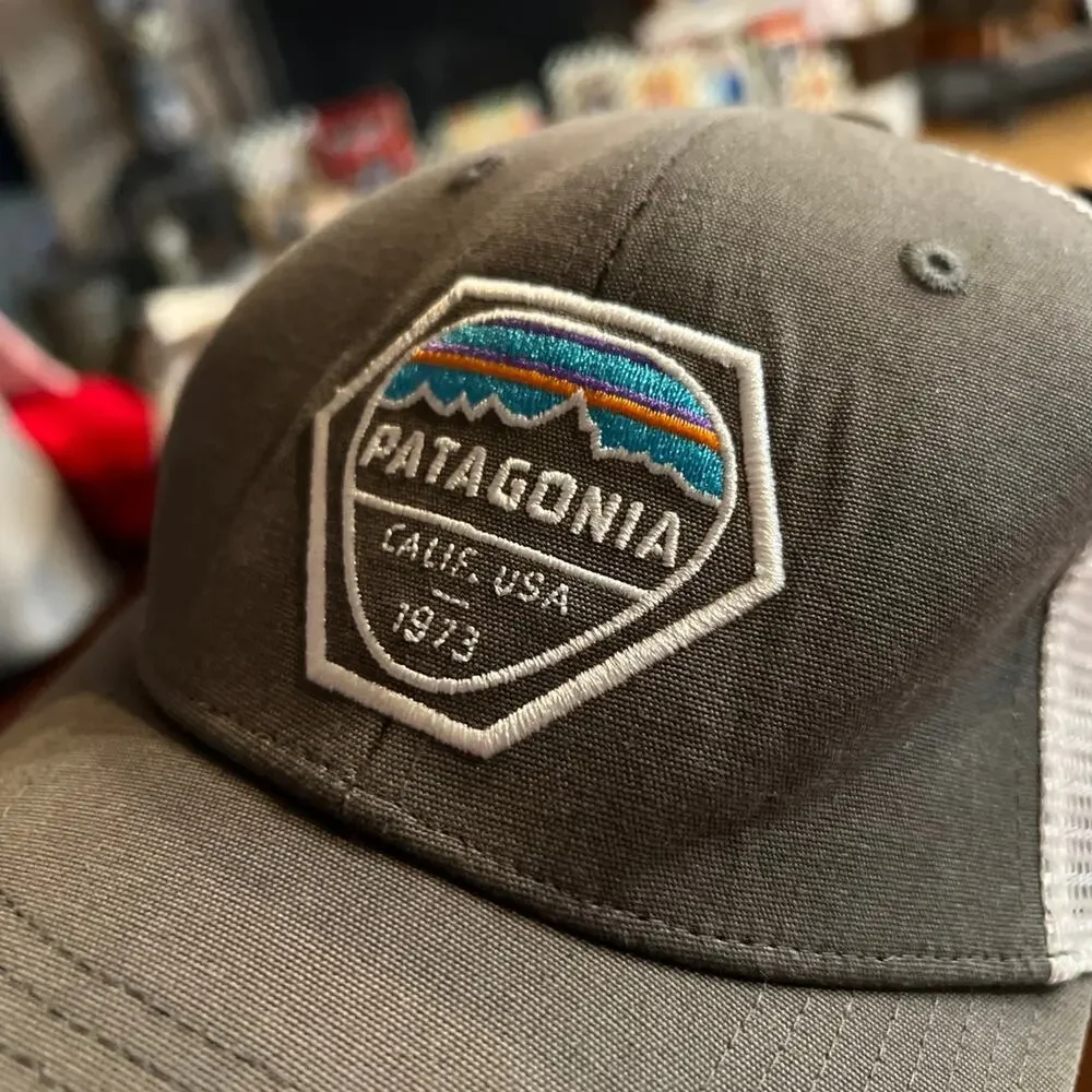 Patagonia grey‎ USA 1973 hat